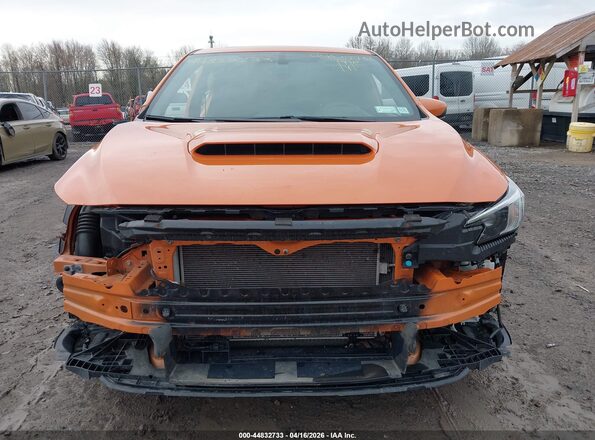 JF1VBAF67P9819455 2023 SUBARU WRX Оранжевый Вид задней части салона