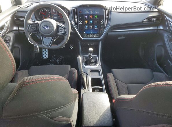JF1VBAF68P9809095 2023 SUBARU WRX Синий Вид панели приборов