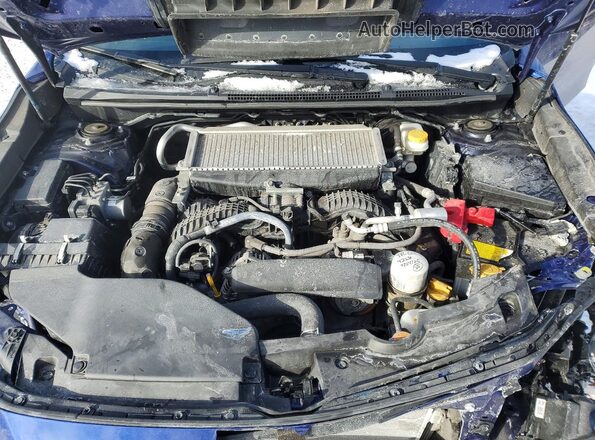JF1VBAF68P9809095 2023 SUBARU WRX Синий Вид задней части салона