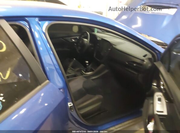 JF1VBAL61P9820881 2023 SUBARU WRX Blue Вид салону спереду