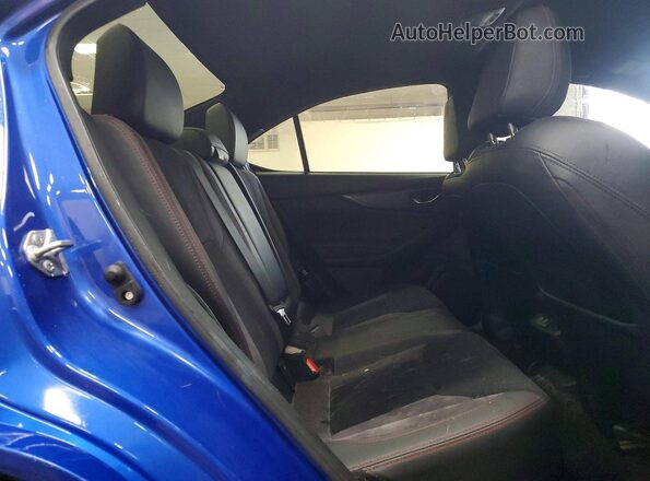JF1VBAL63P9806254 2023 SUBARU WRX Blue Հետևի նստատեղերի տեսք