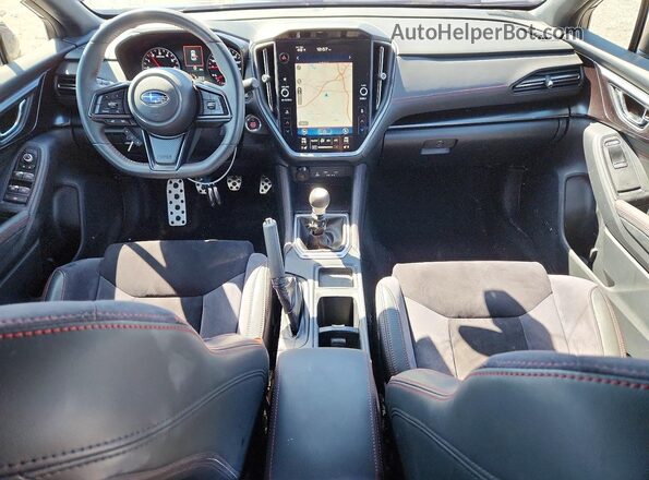 JF1VBAL67N9009714 2022 SUBARU WRX Black Вид панелі приладів