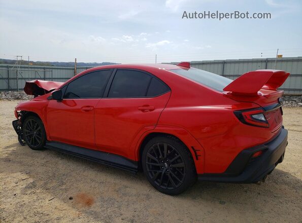JF1VBAL69P9813788 2023 SUBARU WRX Red Հետևի ձախ