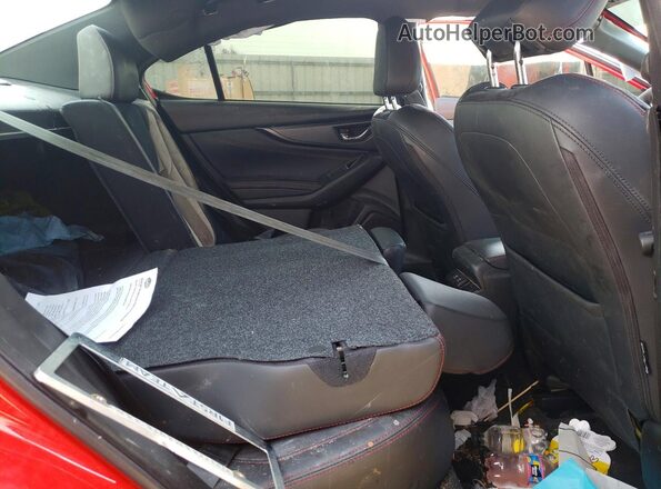 JF1VBAL69P9813788 2023 SUBARU WRX Red Հետևի նստատեղերի տեսք