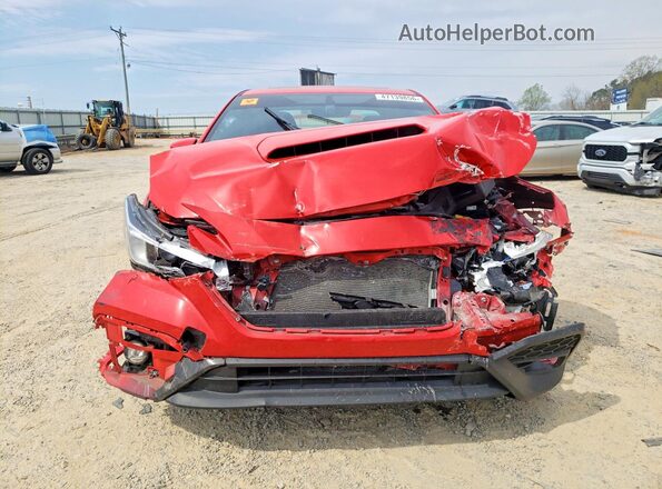 JF1VBAL69P9813788 2023 SUBARU WRX Red Դիմացի տեսք