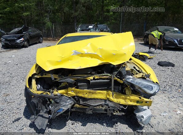 JF1ZCAC10H9601348 2017 SUBARU BRZ Yellow Սալոնի հետևի տեսք