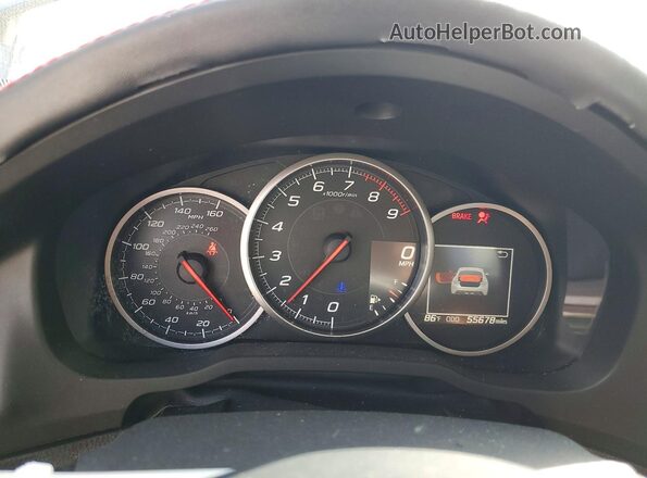 JF1ZCAC11L9702407 2020 SUBARU BRZ Blue Instrument cluster view