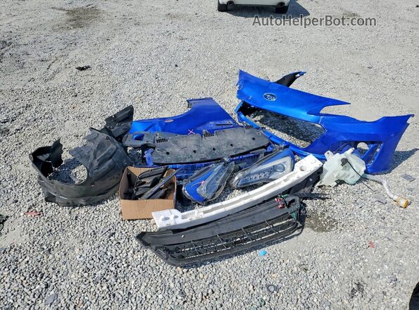 JF1ZCAC11L9702407 2020 SUBARU BRZ Blue Engine compartment view