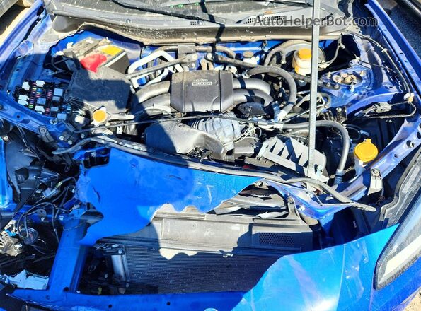 JF1ZDBB13P9706078 2023 SUBARU BRZ Blue Widok wnętrza z tyłu