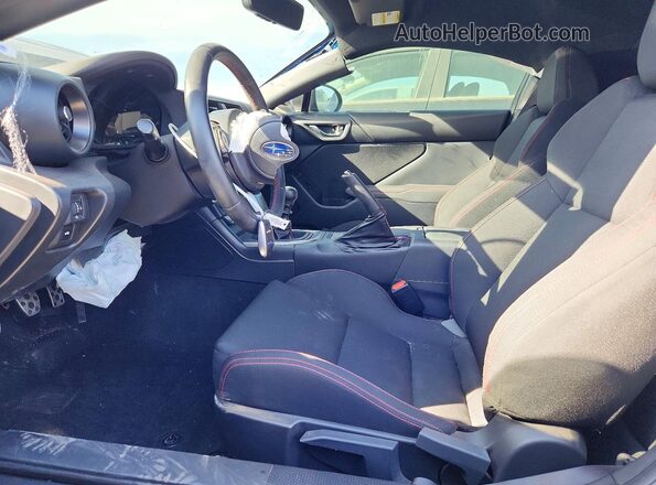 JF1ZDBB13P9706078 2023 SUBARU BRZ Blue Widok wnętrza z przodu
