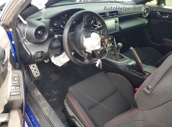 JF1ZDBB13P9706078 2023 SUBARU BRZ Blue Widok deski rozdzielczej