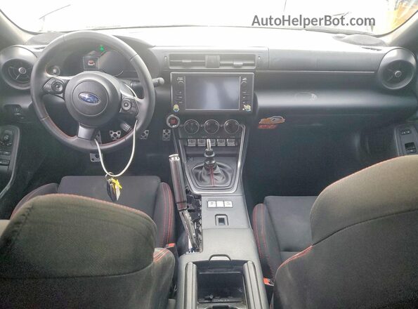 JF1ZDBB15P9703831 2023 SUBARU BRZ White Առջևի վահանակի տեսք
