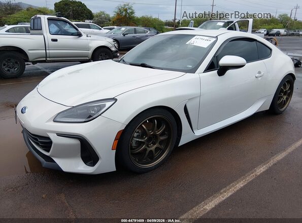 JF1ZDBB17P9705872 2023 SUBARU BRZ White Передня ліва чверть