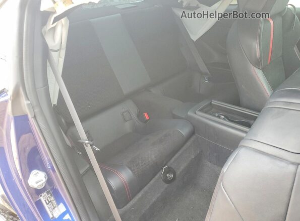 JF1ZDBE13P9703841 2023 SUBARU BRZ Blue Rear seats view