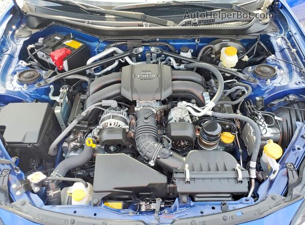 JF1ZDBE15R9702984 2024 SUBARU BRZ Синий Вид задней части салона