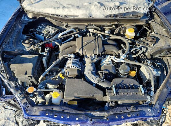 JF1ZDBS18S9700804 2025 SUBARU BRZ Blue Սալոնի հետևի տեսք