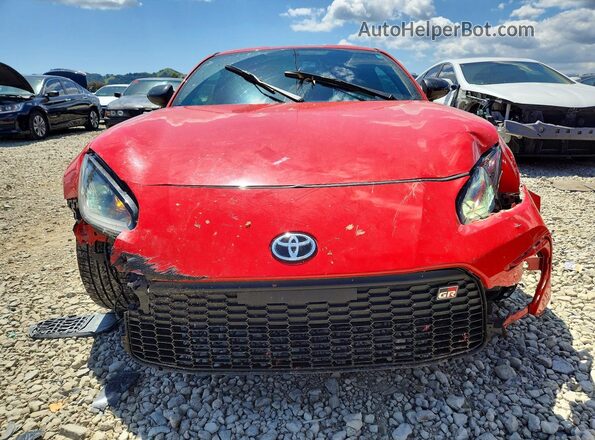 JF1ZNBE11N9755446 2022 TOYOTA GR Красный Вид спереди