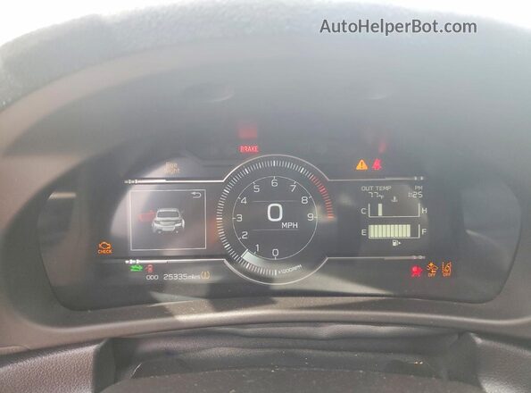 JF1ZNBE17S9752644 2025 TOYOTA GR86 Gray Vista del cuadro de instrumentos