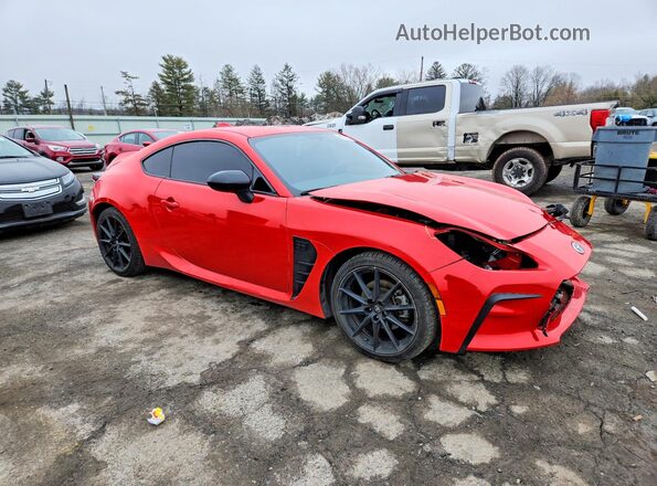 JF1ZNBF13P8758534 2023 TOYOTA GR86 Красный Передняя правая четверть