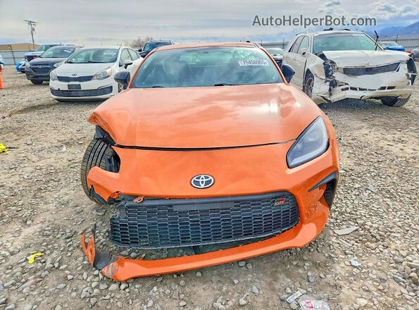 JF1ZNBG19P9755565 2023 TOYOTA GR86 Orange Դիմացի տեսք