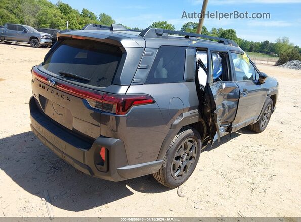 JF2BUPDD9TY461353 2026 SUBARU OUTBACK Серый Задняя правая четверть