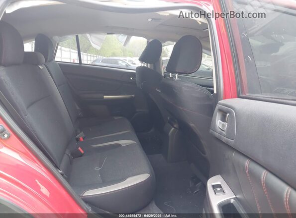 JF2GPABC2H8200626 2017 SUBARU CROSSTREK Red Widok naklejki z numerem VIN