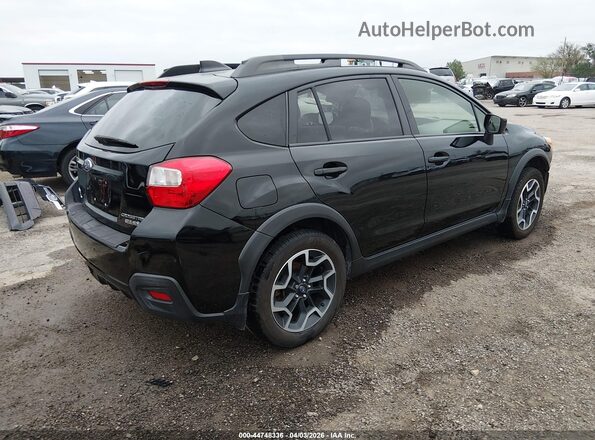 JF2GPADC2HH253064 2017 SUBARU CROSSTREK Black Задня права чверть