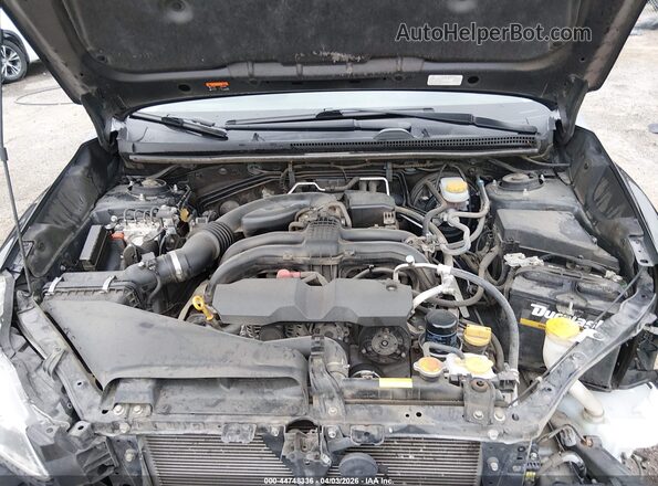 JF2GPADC2HH253064 2017 SUBARU CROSSTREK Black Вид ззаду