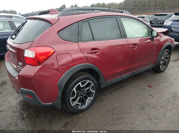 JF2GPADC4G8201532 2016 SUBARU CROSSTREK Red უკანა მარჯვენა