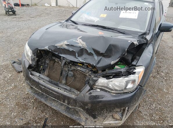 JF2GPALC2GH242386 2016 SUBARU CROSSTREK Black წინა ხედი