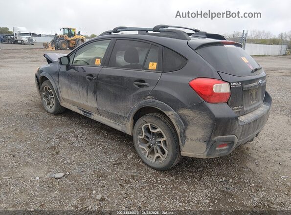 JF2GPALC2GH242386 2016 SUBARU CROSSTREK Black უკანა მარცხენა