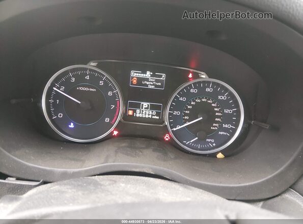 JF2GPALC2GH242386 2016 SUBARU CROSSTREK Black უკანა სავარძლების ხედი