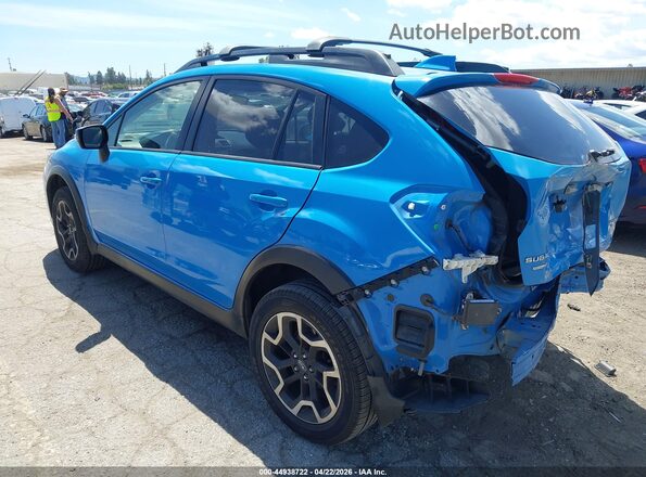 JF2GPALC8HH280660 2017 SUBARU CROSSTREK Blue Հետևի ձախ