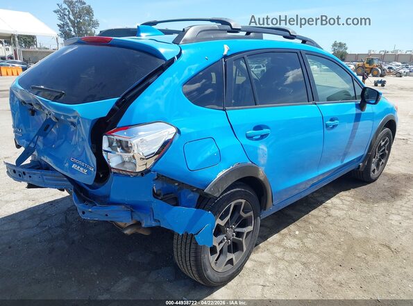 JF2GPALC8HH280660 2017 SUBARU CROSSTREK Blue Հետևի աջ