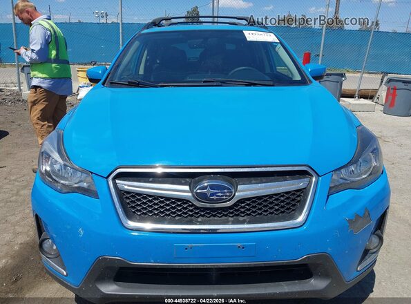 JF2GPALC8HH280660 2017 SUBARU CROSSTREK Blue Սալոնի հետևի տեսք