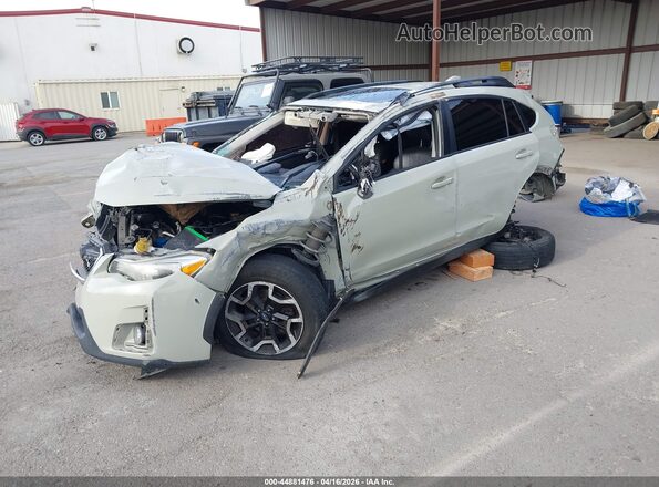 JF2GPANC3G8345250 2016 SUBARU CROSSTREK Turquoise წინა მარცხენა ხედი სამი მეოთხედიდან