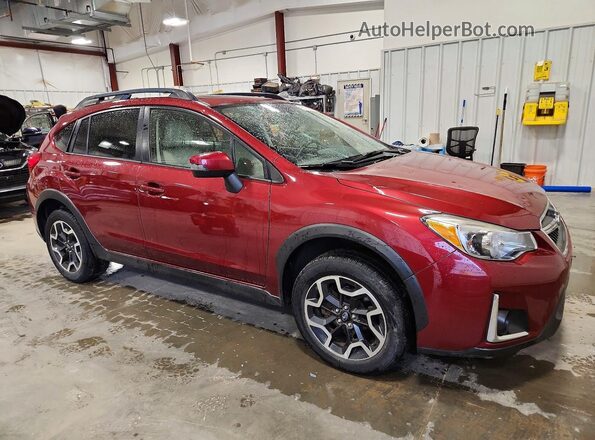JF2GPANC7H8217045 2017 SUBARU CROSSTREK Red Przód prawy