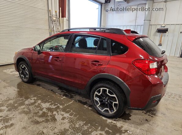 JF2GPANC7H8217045 2017 SUBARU CROSSTREK Red Tył lewy