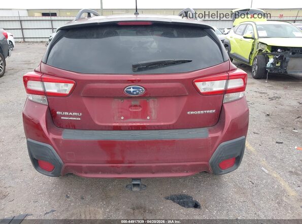 JF2GTAAC3JH348481 2018 SUBARU CROSSTREK Burgundy 