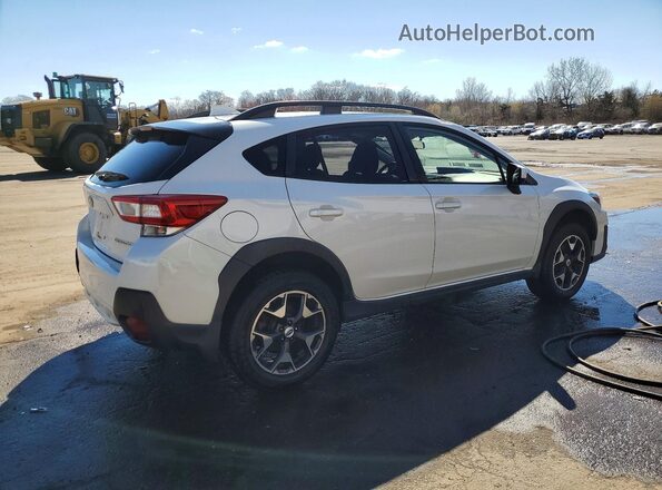 JF2GTABCXJH219829 2018 SUBARU CROSSTREK White Trasero derecho