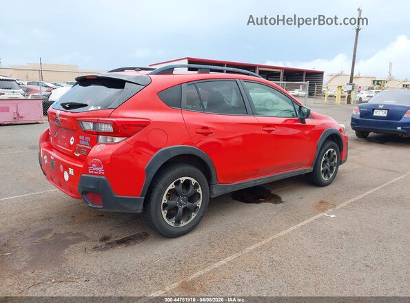 JF2GTABCXM8340817 2021 SUBARU CROSSTREK Красный 