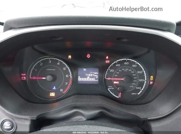 JF2GTACC2N9206507 2022 SUBARU CROSSTREK Gray უკანა სავარძლების ხედი