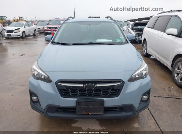 JF2GTACC8K8257365 2019 SUBARU CROSSTREK Blue Rear interior view