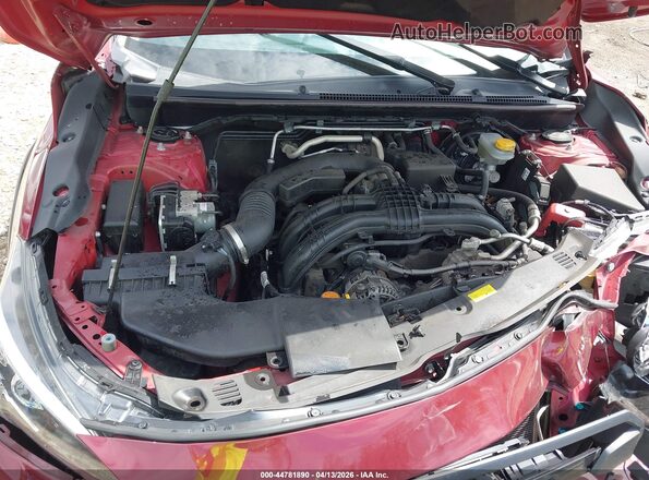 JF2GTADC0J8240220 2018 SUBARU CROSSTREK Red უკანა ხედი