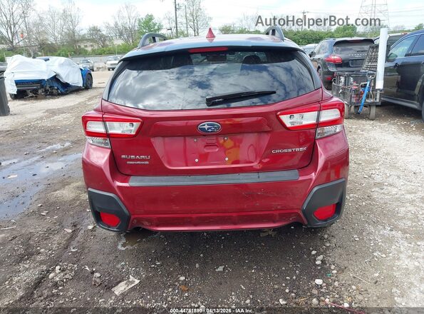 JF2GTADC0J8240220 2018 SUBARU CROSSTREK Red 