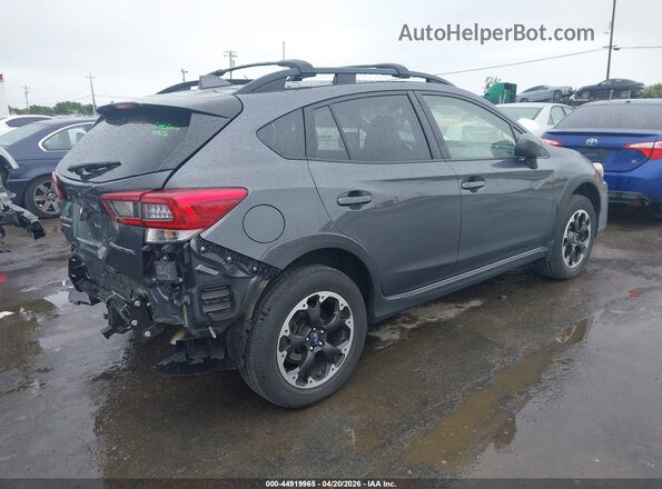 JF2GTAEC2MH657485 2021 SUBARU CROSSTREK Gray Rear right