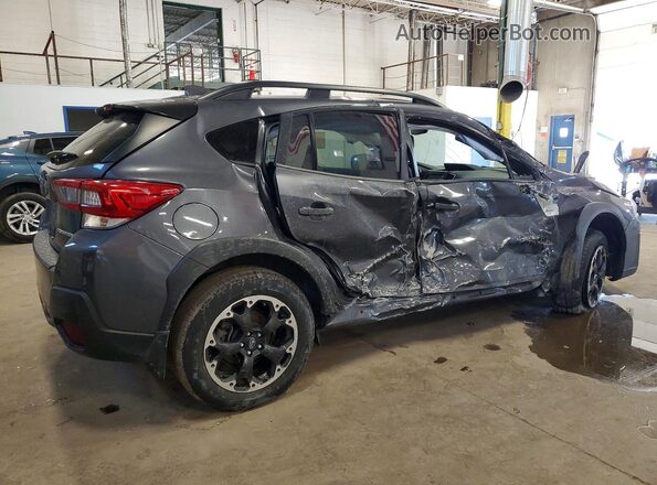 JF2GTAEC4NH228415 2022 SUBARU CROSSTREK Gray Trasero derecho