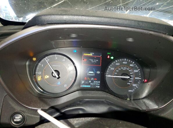 JF2GTAEC4NH228415 2022 SUBARU CROSSTREK Gray Vista del cuadro de instrumentos