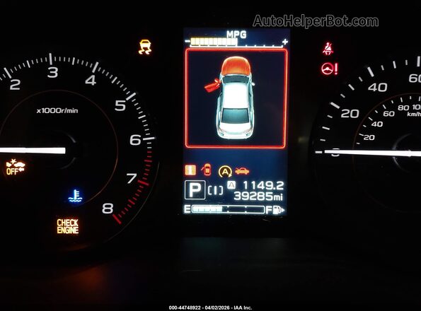 JF2GTAEC5NH208058 2022 SUBARU CROSSTREK White 