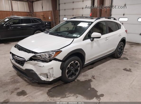 JF2GTAEC5NH208058 2022 SUBARU CROSSTREK White Передня ліва чверть